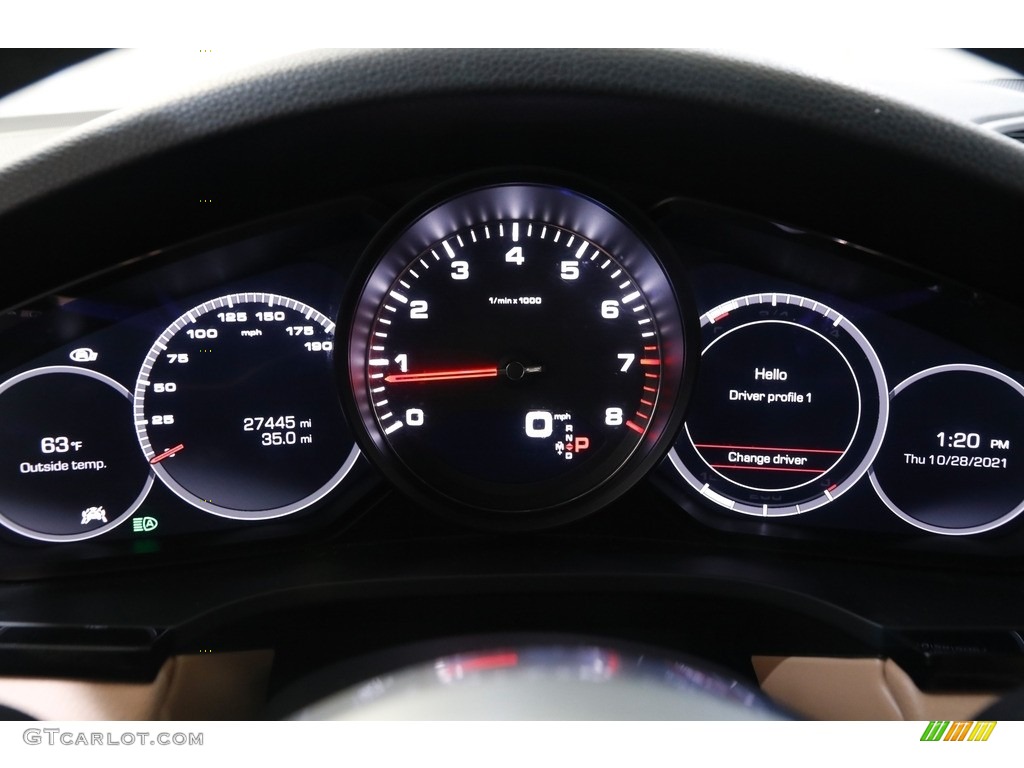 2020 Porsche Cayenne S Gauges Photo #143393099