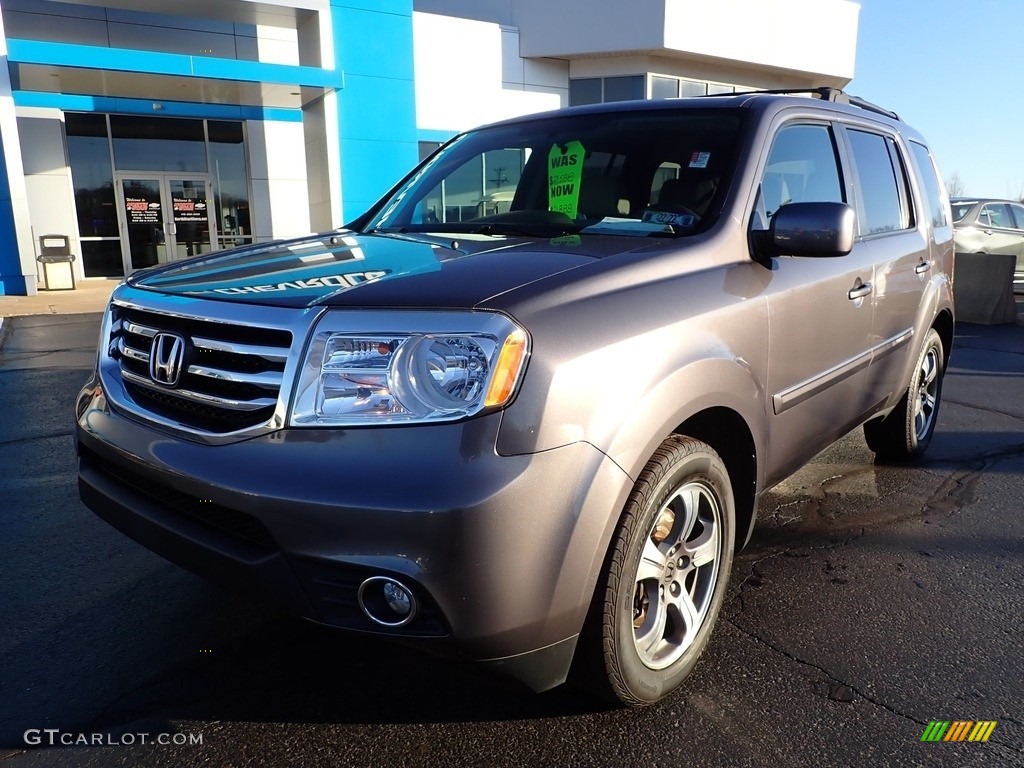 2015 Pilot SE 4WD - Modern Steel Metallic / Gray photo #2