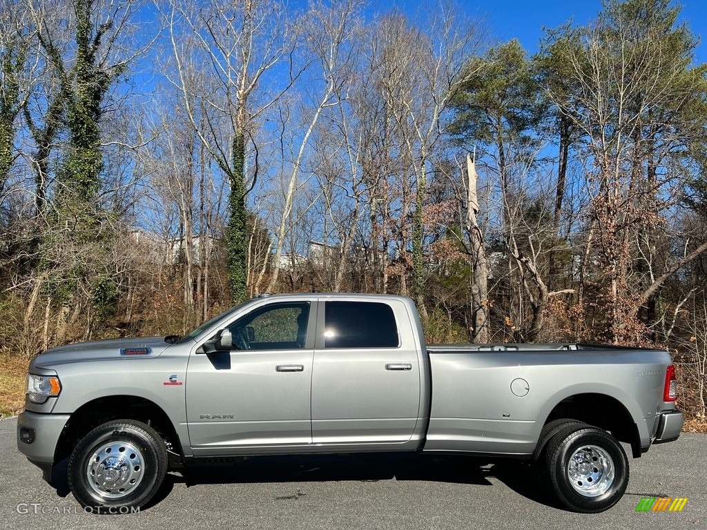2022 3500 Big Horn Crew Cab 4x4 - Billet Silver Metallic / Black photo #1