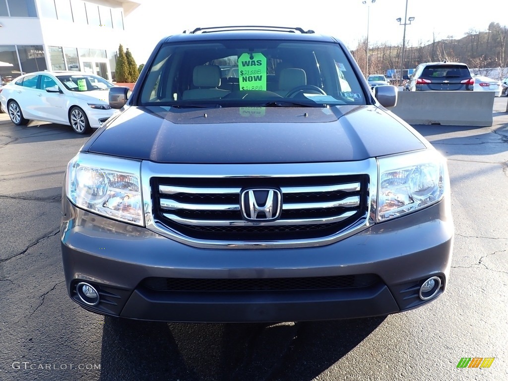 2015 Pilot SE 4WD - Modern Steel Metallic / Gray photo #10