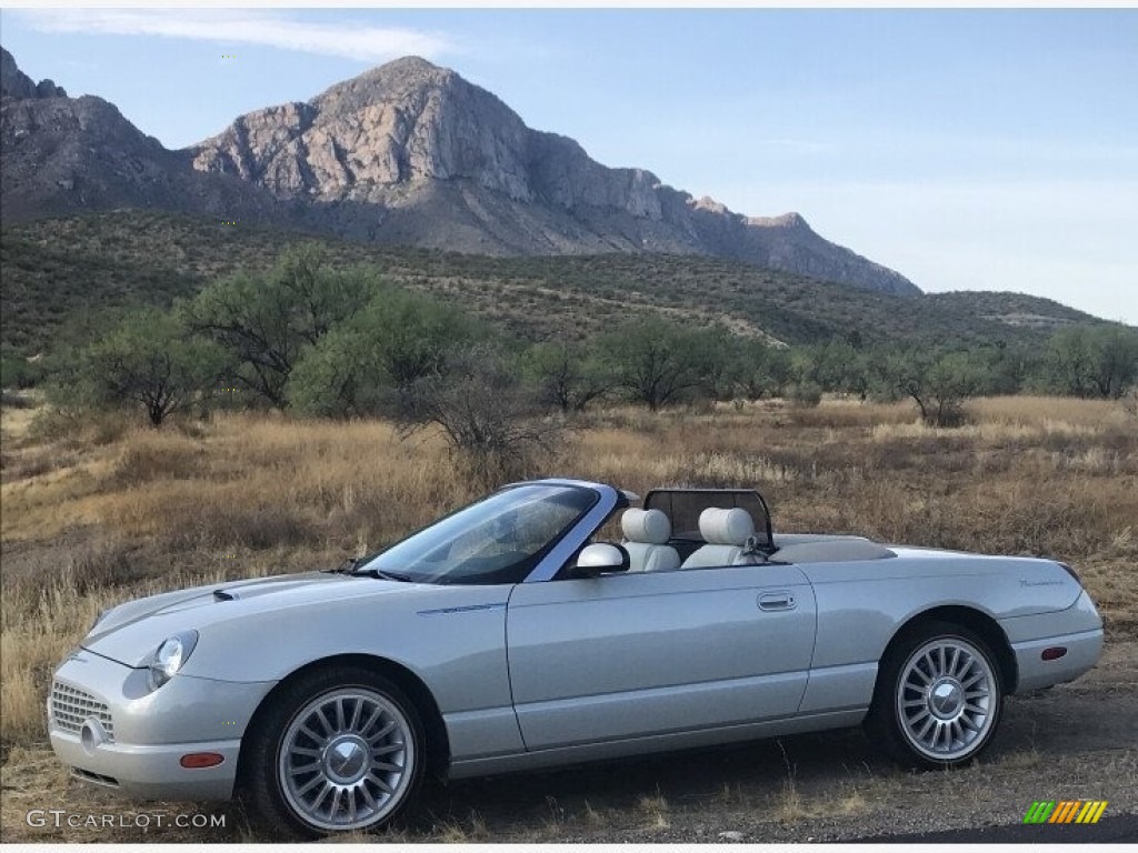 Special Edition Cashmere Tri-Coat Metallic 2005 Ford Thunderbird 50th Anniversary Special Edition Exterior Photo #143394728