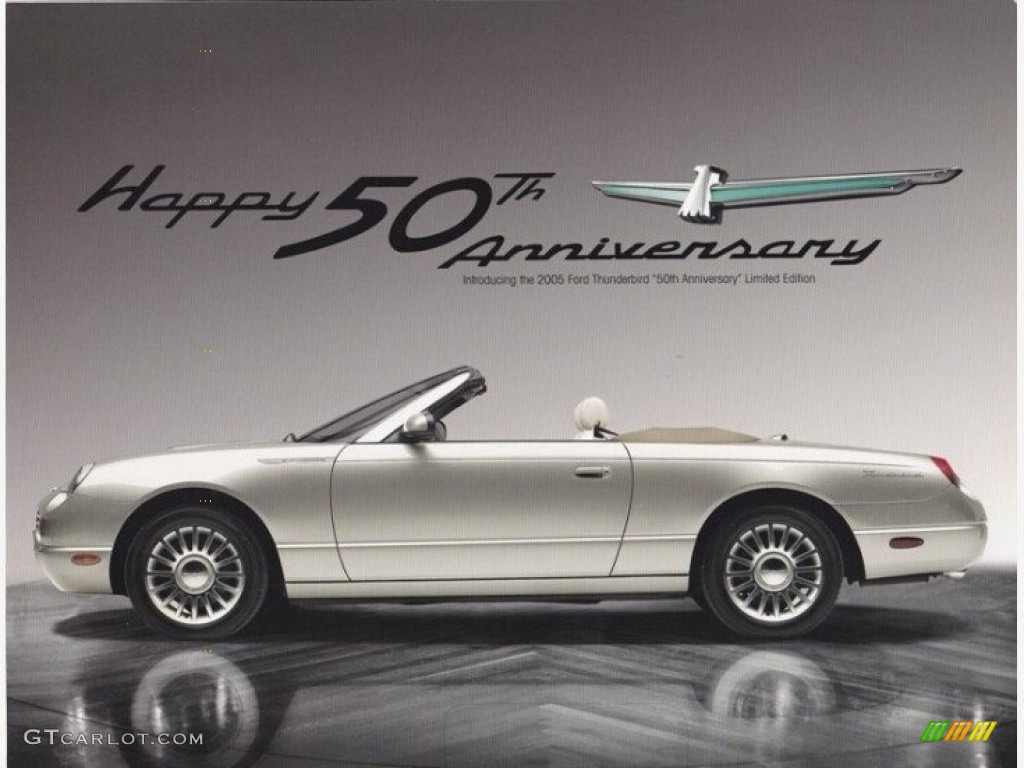 2005 Thunderbird 50th Anniversary Special Edition - Special Edition Cashmere Tri-Coat Metallic / Special Edition Stone, Cashmere, Soft Gold photo #24