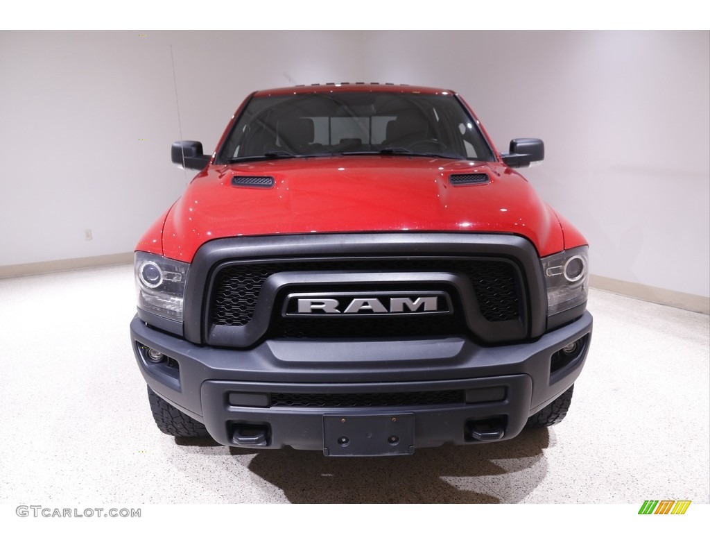 2018 1500 Rebel Crew Cab 4x4 - Flame Red / Black photo #2