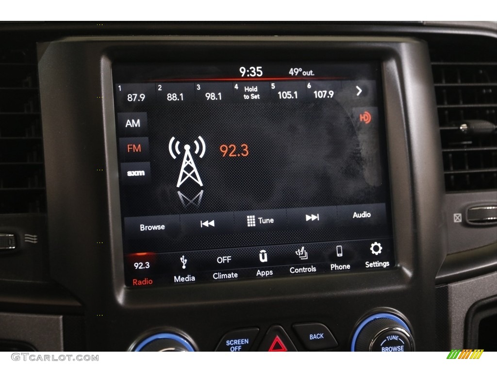 2018 1500 Rebel Crew Cab 4x4 - Flame Red / Black photo #10