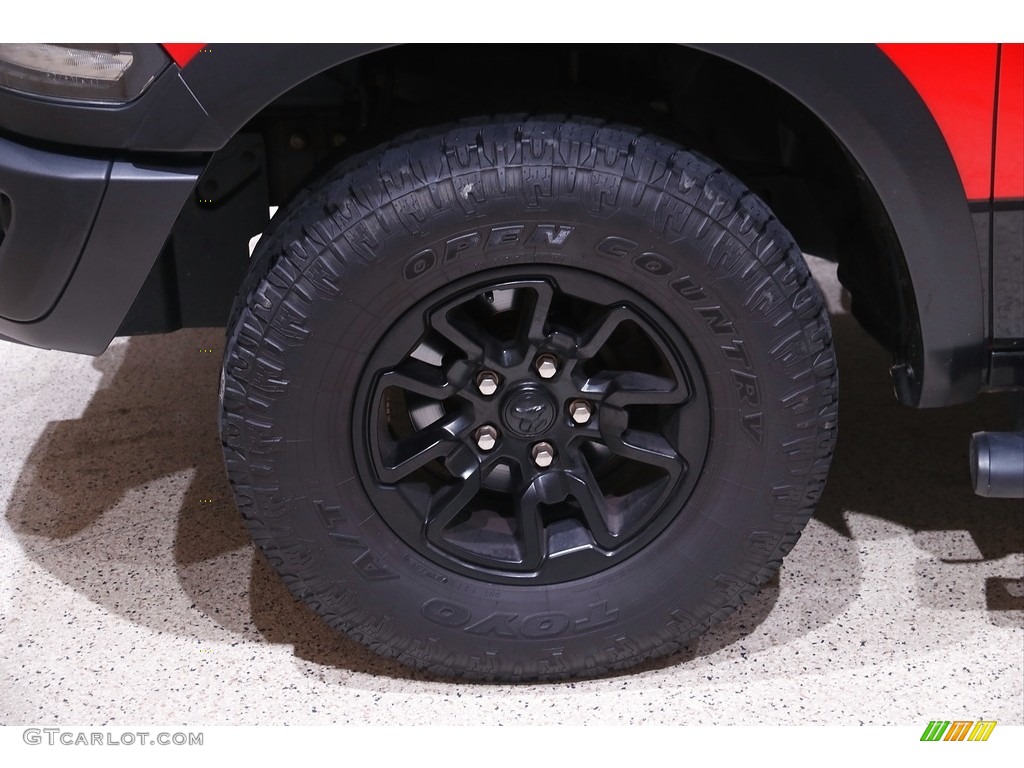 2018 1500 Rebel Crew Cab 4x4 - Flame Red / Black photo #21