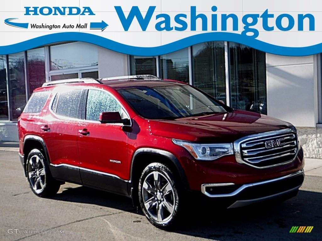 2019 Acadia SLT AWD - Red Quartz Tintcoat / Jet Black photo #1