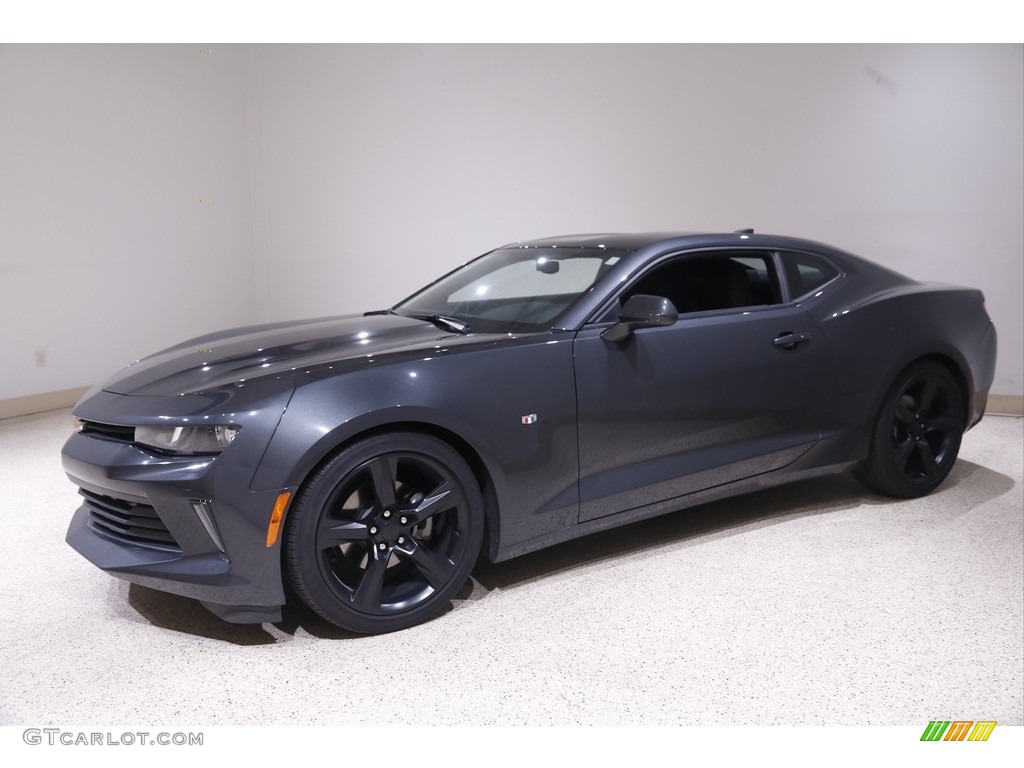 2018 Camaro LT Coupe - Nightfall Gray Metallic / Jet Black photo #3