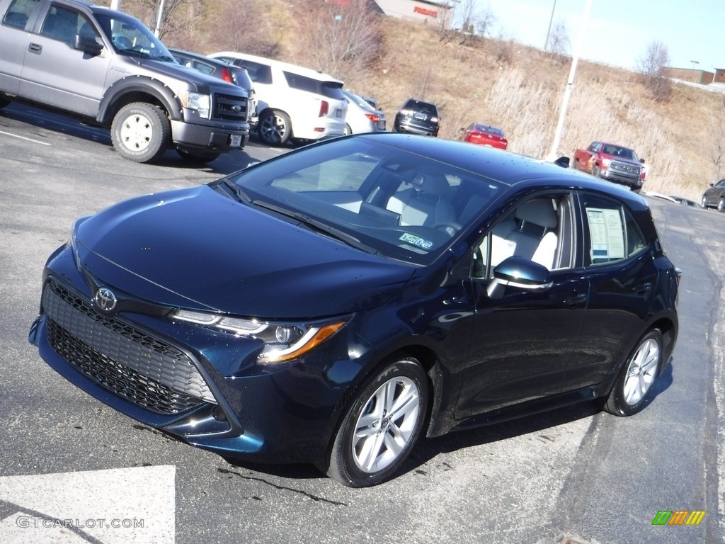 2019 Corolla Hatchback SE - Blue Flame / Moonstone photo #5