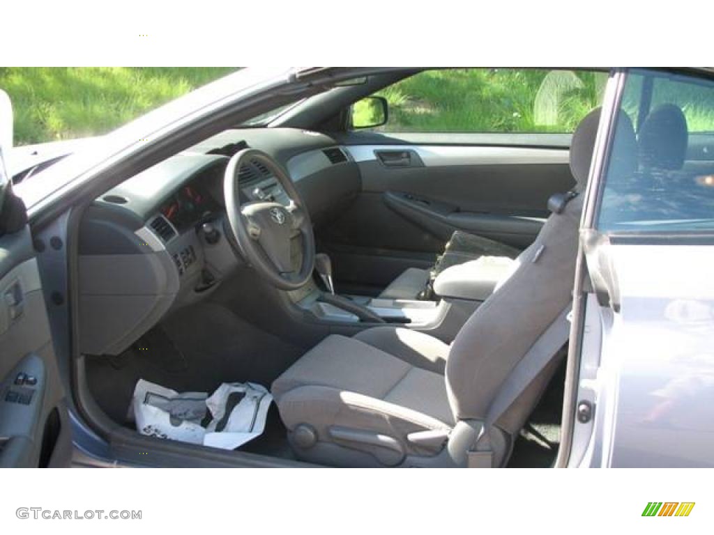 2007 Solara SE V6 Convertible - Cosmic Blue Metallic / Dark Stone photo #7