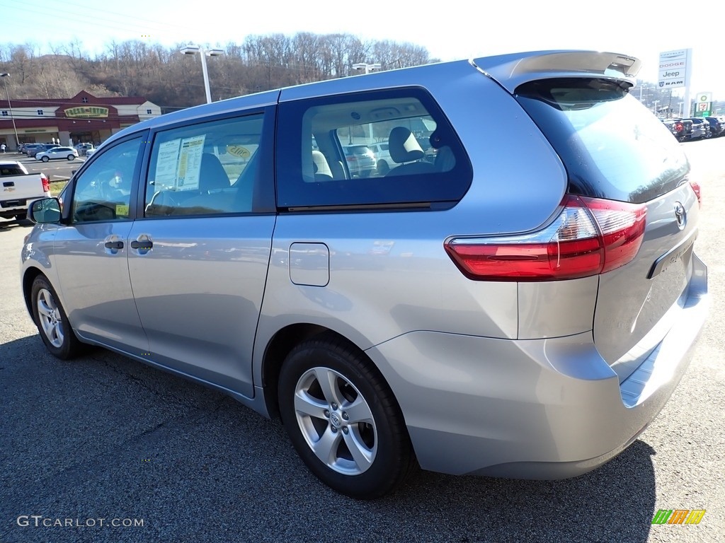 2015 Sienna L - Silver Sky Metallic / Black photo #3