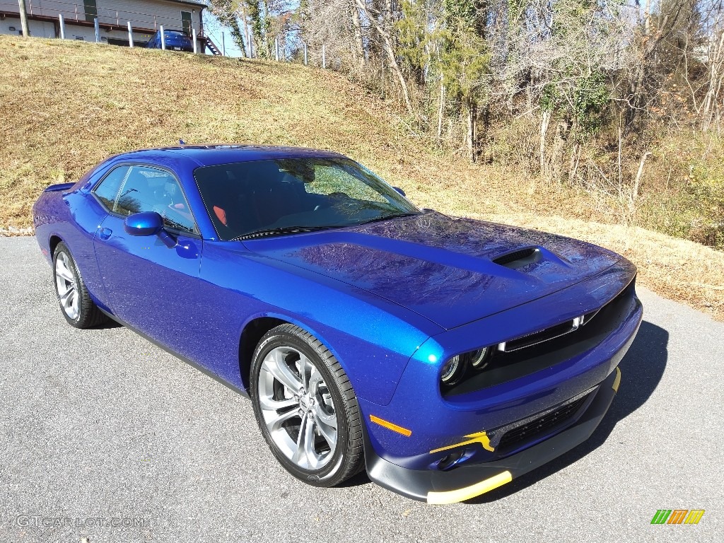 Indigo Blue 2021 Dodge Challenger GT Exterior Photo #143398554