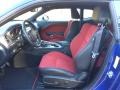 Black/Ruby Red 2021 Dodge Challenger GT Interior Color
