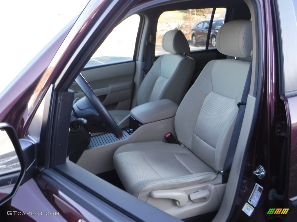 2013 Pilot LX 4WD - Dark Cherry Pearl / Beige photo #15