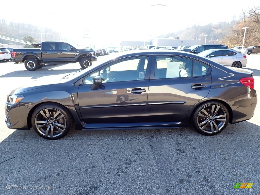 2017 WRX Limited - Dark Gray Metallic / Carbon Black photo #2