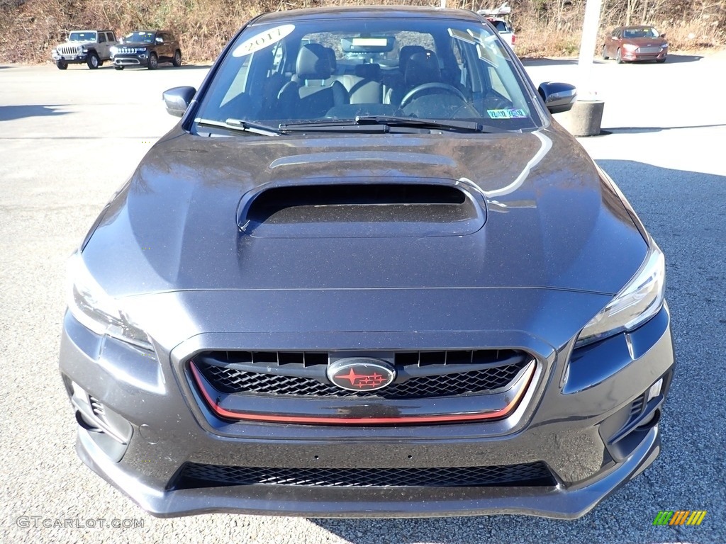 2017 WRX Limited - Dark Gray Metallic / Carbon Black photo #8