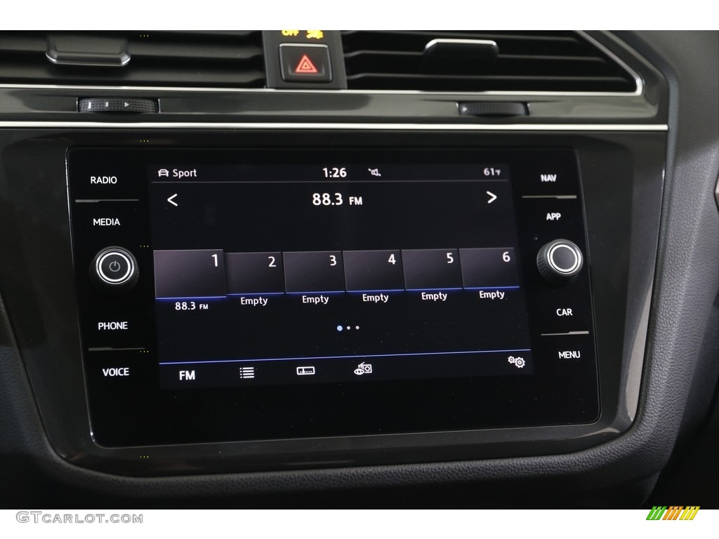 2018 Tiguan SEL 4MOTION - Silk Blue Metallic / Titan Black photo #10