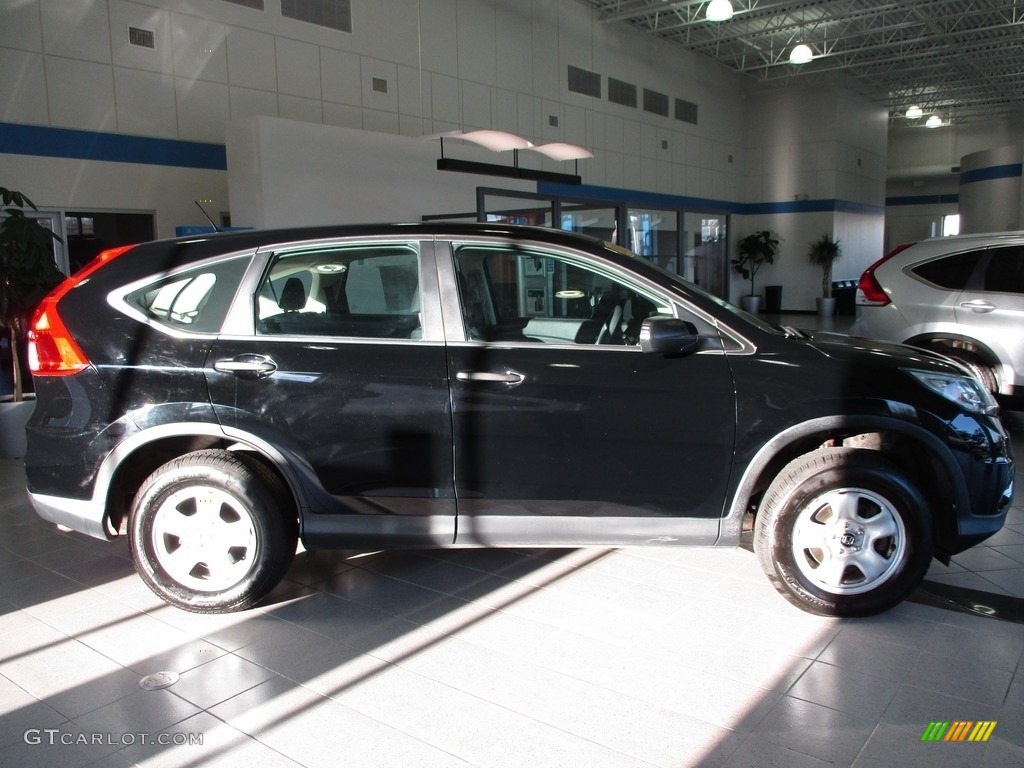 2016 CR-V LX AWD - Crystal Black Pearl / Black photo #3