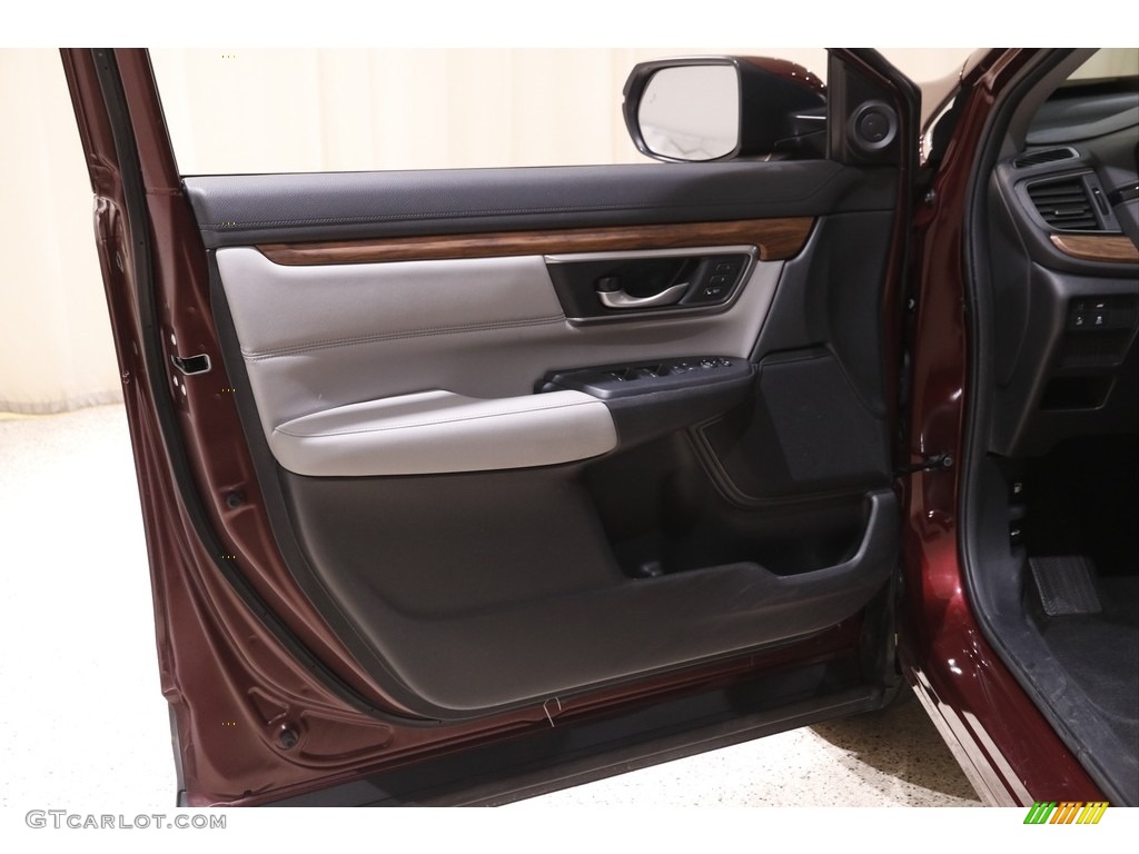 2019 CR-V EX-L AWD - Basque Red Pearl II / Gray photo #4