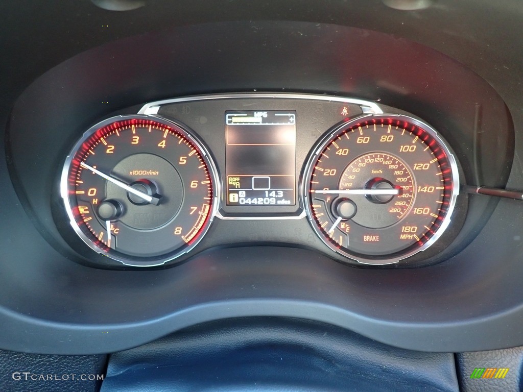 2017 WRX Limited - Dark Gray Metallic / Carbon Black photo #20