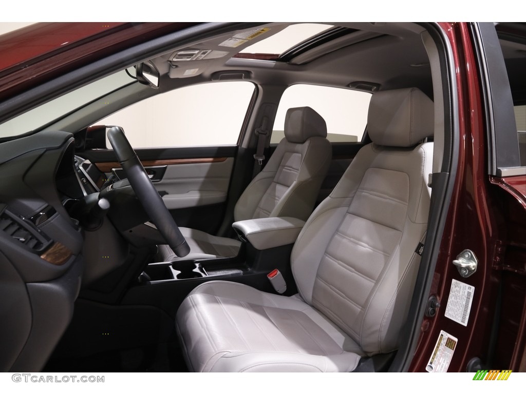 2019 CR-V EX-L AWD - Basque Red Pearl II / Gray photo #5