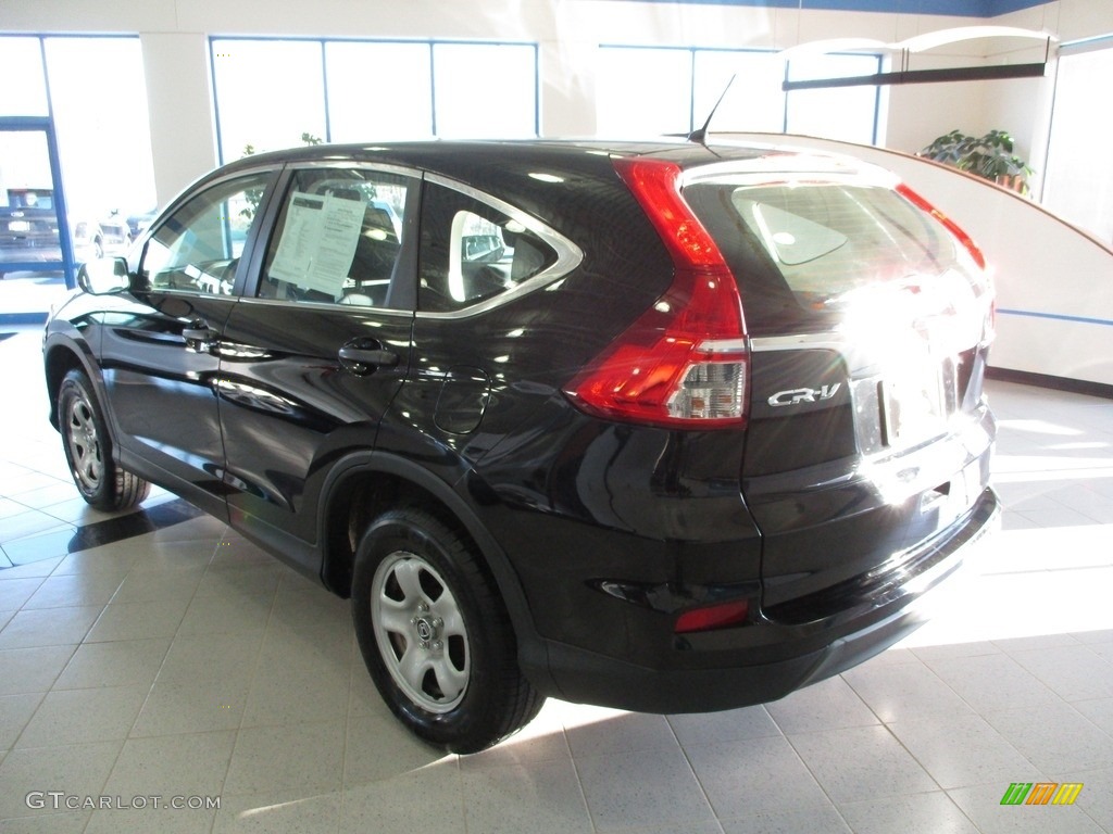 2016 CR-V LX AWD - Crystal Black Pearl / Black photo #8
