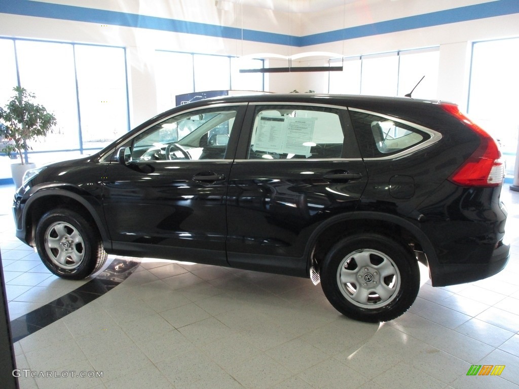 2016 CR-V LX AWD - Crystal Black Pearl / Black photo #9