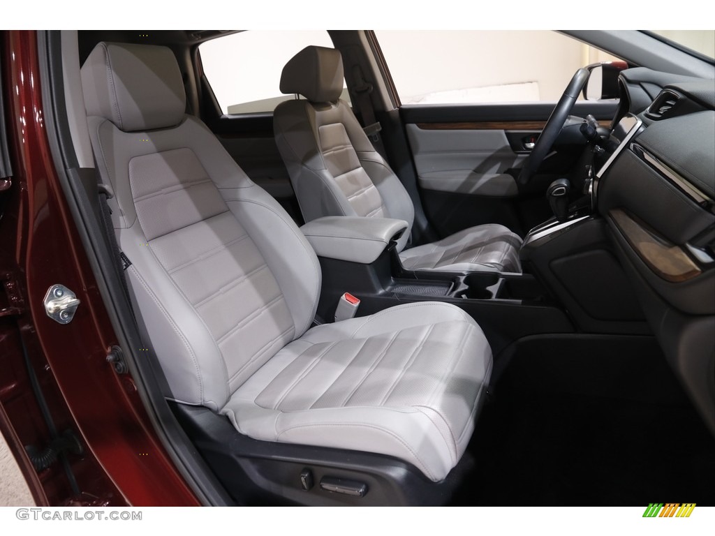 2019 CR-V EX-L AWD - Basque Red Pearl II / Gray photo #14