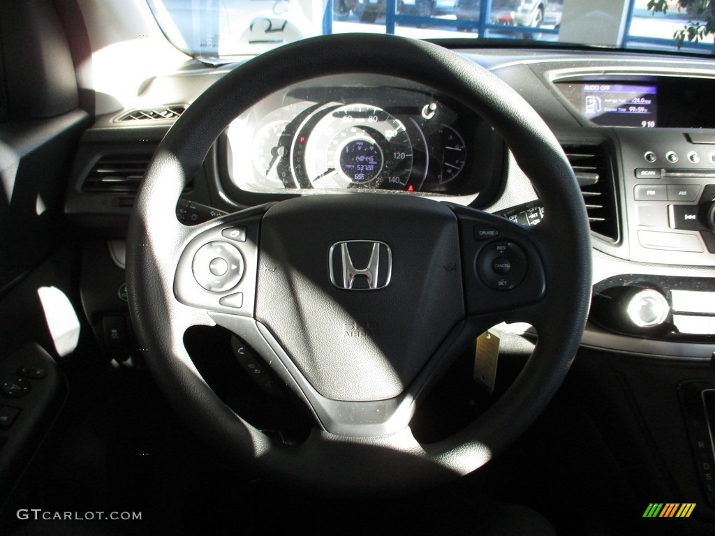 2016 CR-V LX AWD - Crystal Black Pearl / Black photo #28
