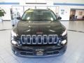 2016 Brilliant Black Crystal Pearl Jeep Cherokee Latitude 4x4  photo #2
