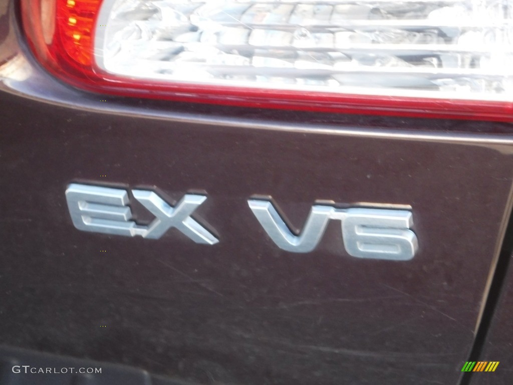 2012 Sorento EX V6 AWD - Dark Cherry / Black photo #9