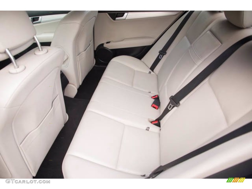 2012 C 250 Sport - Palladium Silver Metallic / Almond Beige/Mocha photo #4