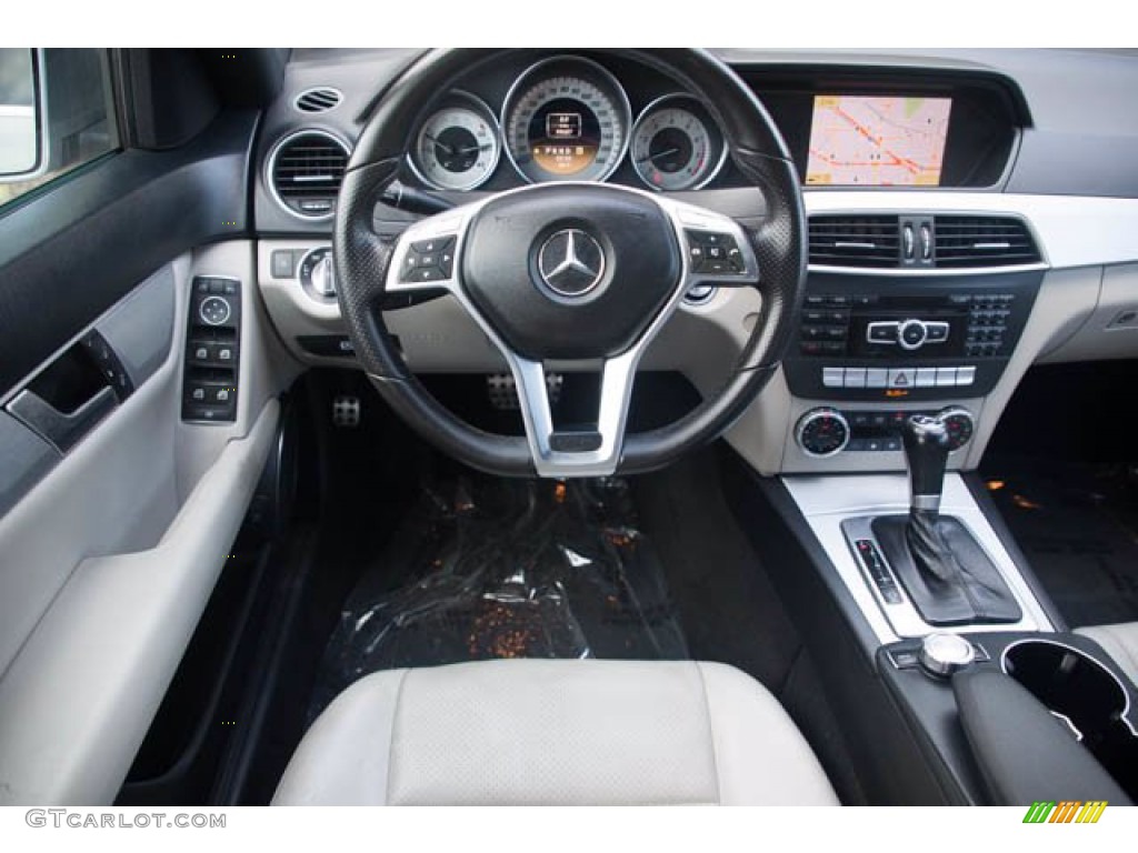 2012 C 250 Sport - Palladium Silver Metallic / Almond Beige/Mocha photo #5
