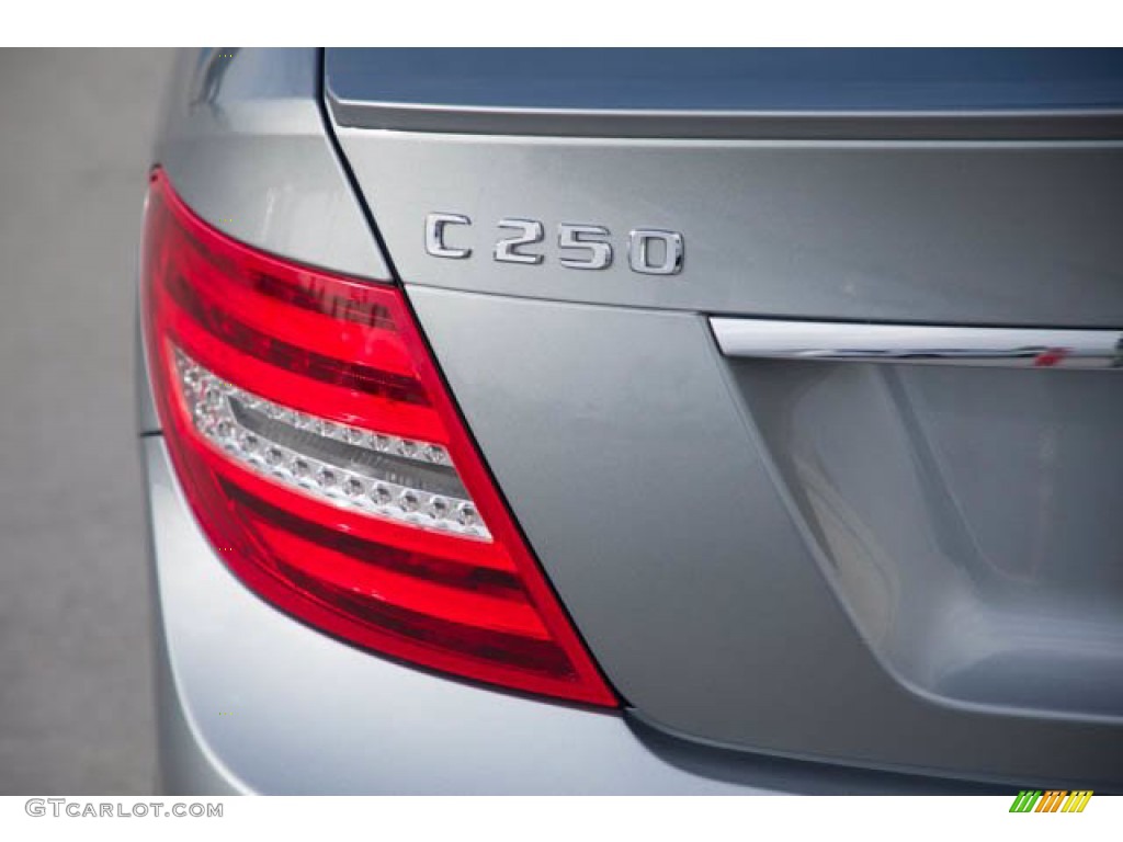 2012 C 250 Sport - Palladium Silver Metallic / Almond Beige/Mocha photo #10