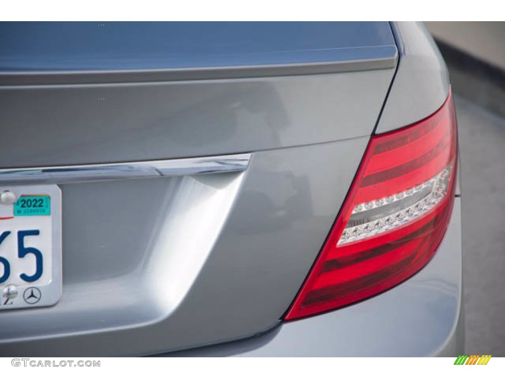 2012 C 250 Sport - Palladium Silver Metallic / Almond Beige/Mocha photo #11