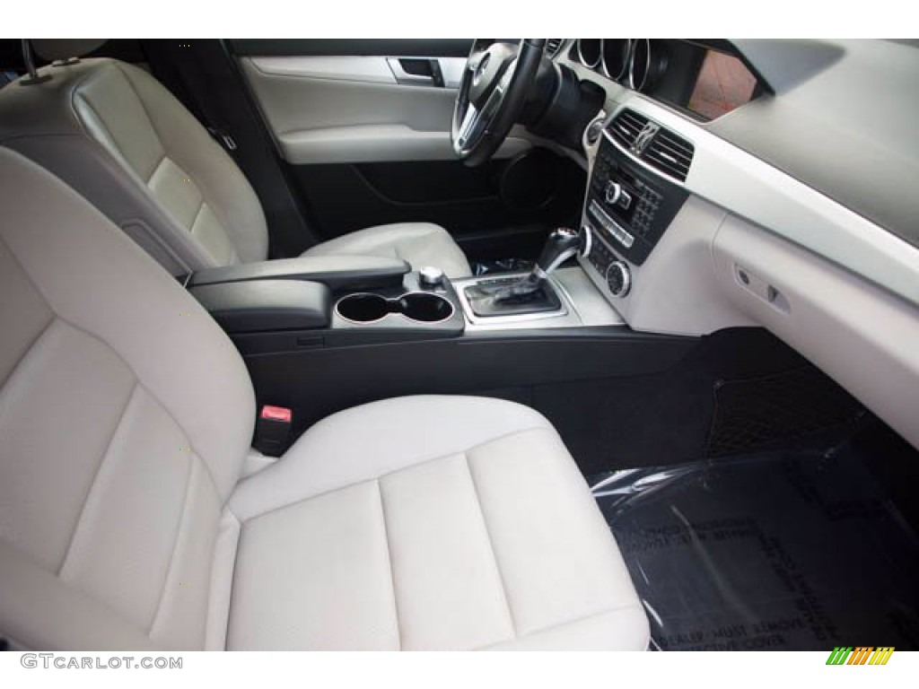 2012 C 250 Sport - Palladium Silver Metallic / Almond Beige/Mocha photo #23