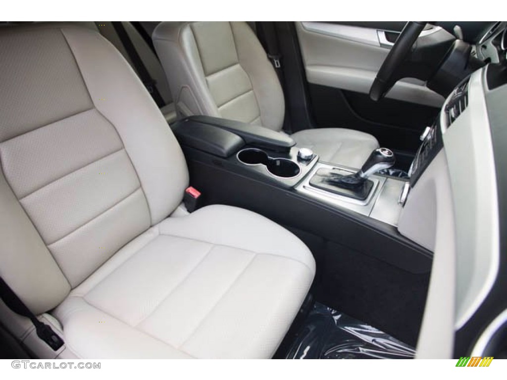 2012 C 250 Sport - Palladium Silver Metallic / Almond Beige/Mocha photo #24