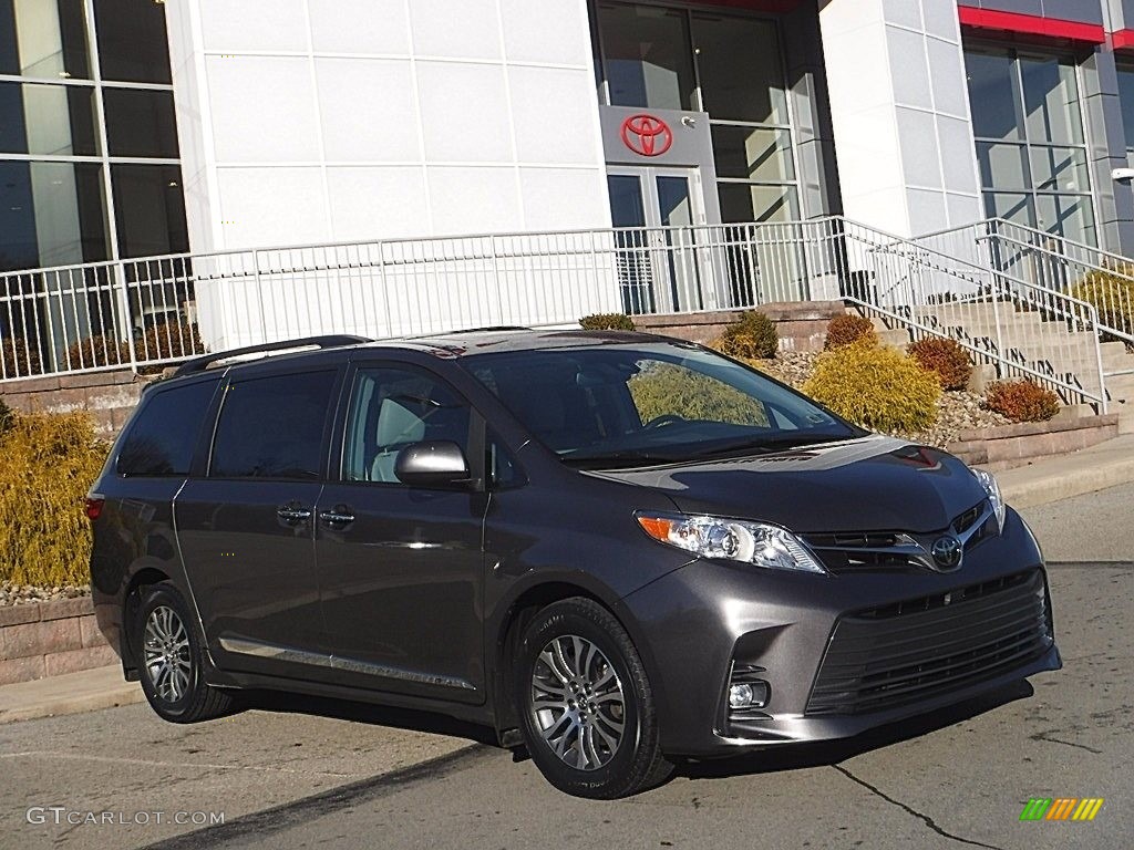 2019 Sienna XLE - Predawn Gray Mica / Ash photo #1