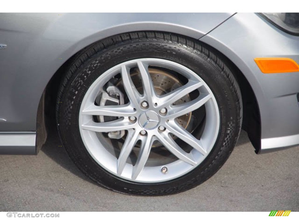 2012 C 250 Sport - Palladium Silver Metallic / Almond Beige/Mocha photo #35