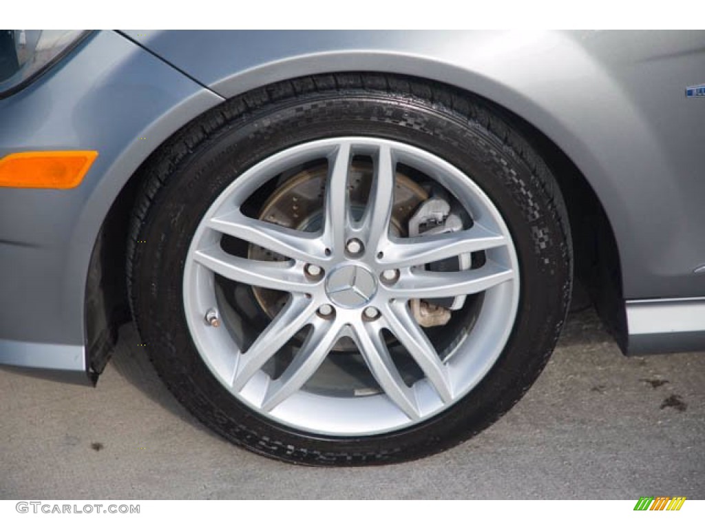 2012 C 250 Sport - Palladium Silver Metallic / Almond Beige/Mocha photo #37