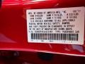 R94X: San Marino Red 2018 Acura TLX Sedan Color Code