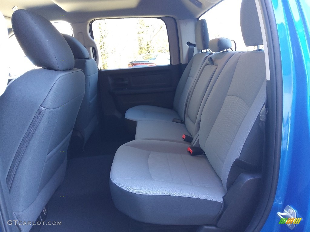 2021 1500 Classic Crew Cab 4x4 - Hydro Blue Pearl / Diesel Gray/Black photo #14