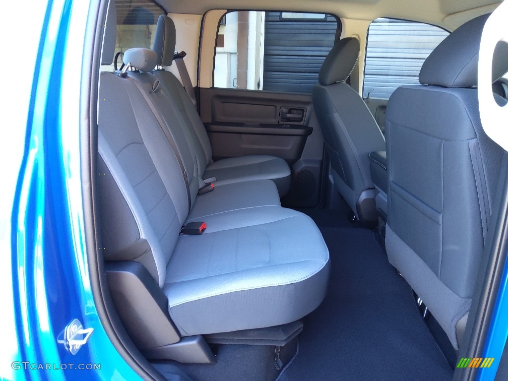 2021 1500 Classic Crew Cab 4x4 - Hydro Blue Pearl / Diesel Gray/Black photo #16
