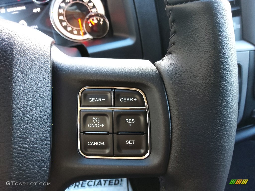 2021 1500 Classic Crew Cab 4x4 - Hydro Blue Pearl / Diesel Gray/Black photo #21