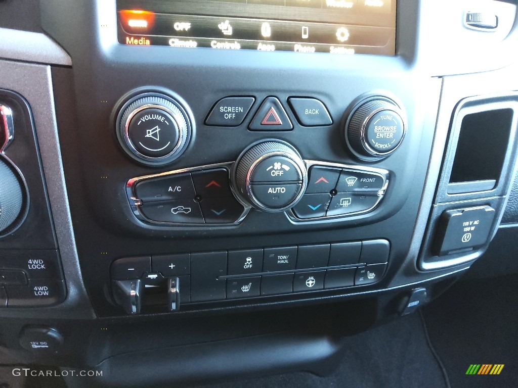 2021 1500 Classic Crew Cab 4x4 - Hydro Blue Pearl / Diesel Gray/Black photo #27