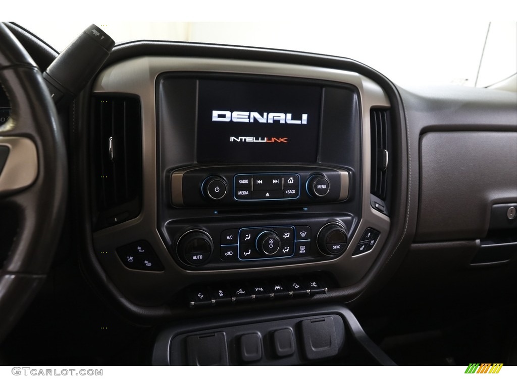 2018 Sierra 1500 Denali Crew Cab 4WD - White Frost Tricoat / Cocoa/­Dark Sand photo #11