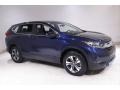 2018 Obsidian Blue Pearl Honda CR-V LX AWD  photo #1