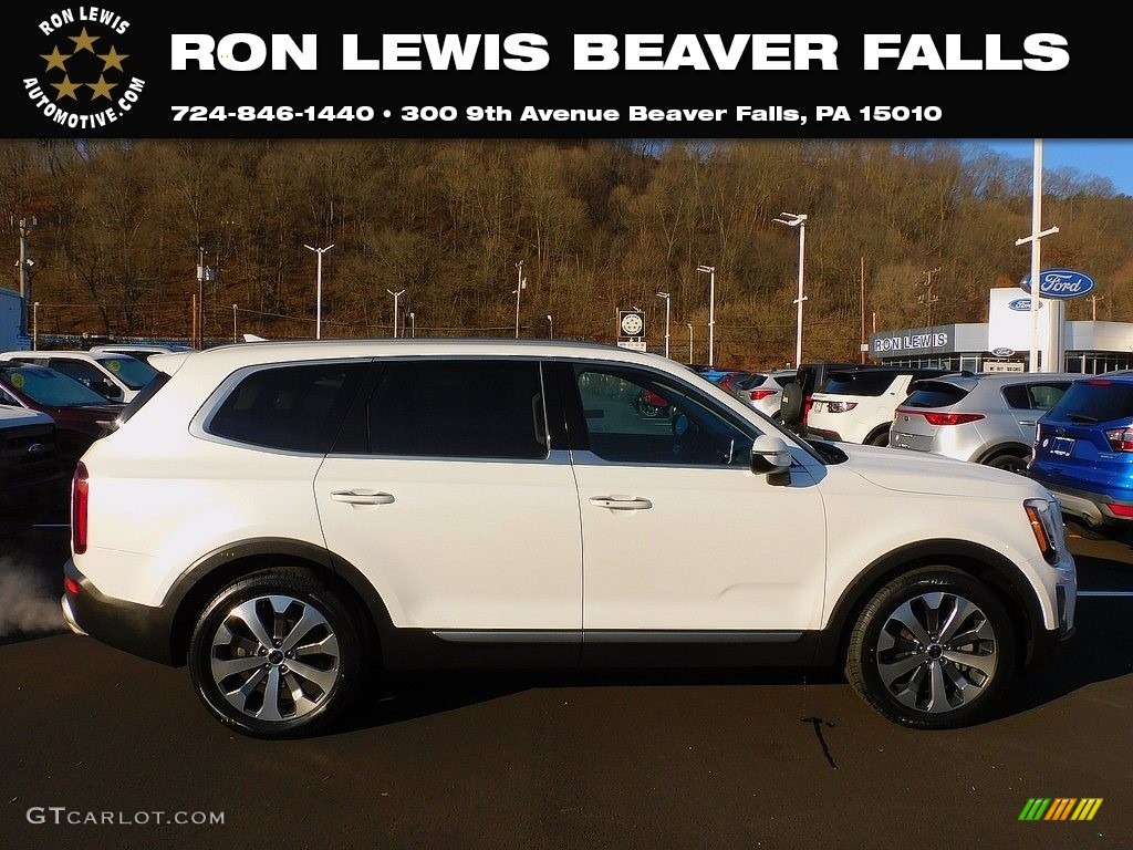 2020 Telluride S AWD - Snow White Pearl / Black photo #1