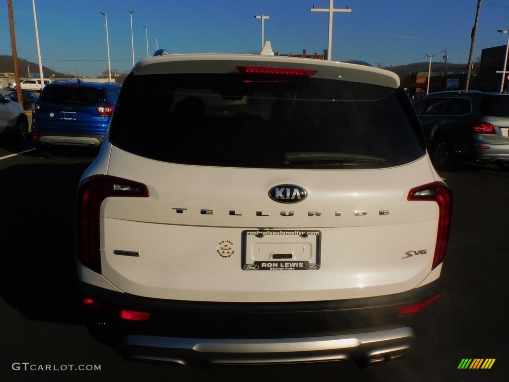2020 Telluride S AWD - Snow White Pearl / Black photo #3