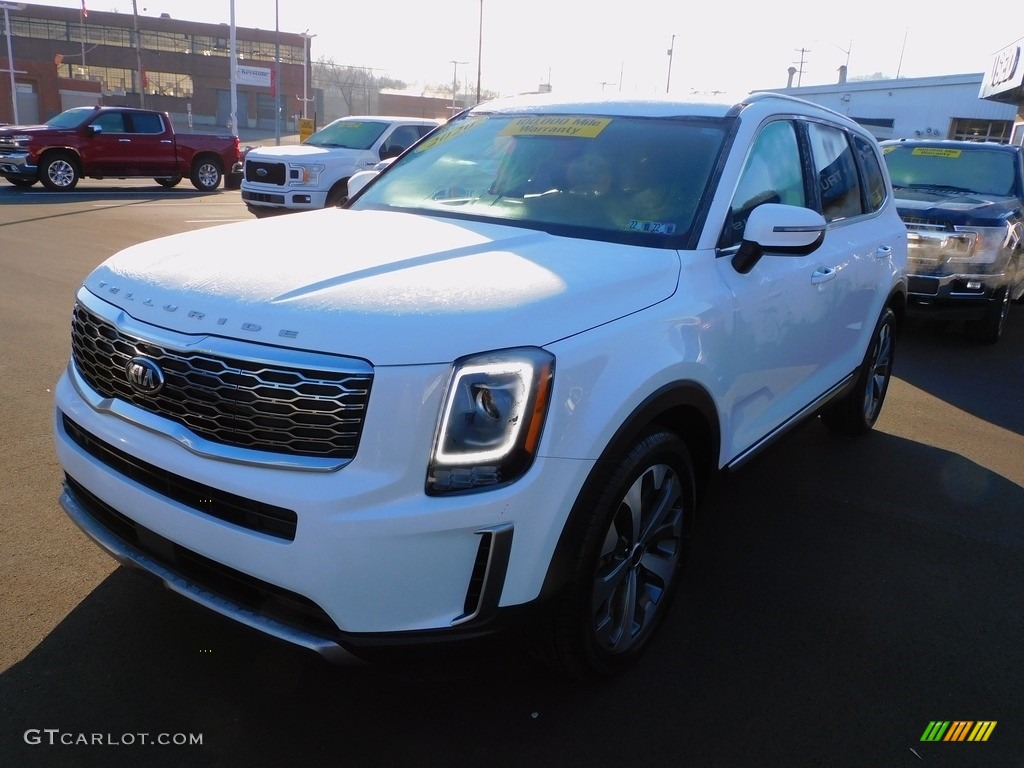 2020 Telluride S AWD - Snow White Pearl / Black photo #7