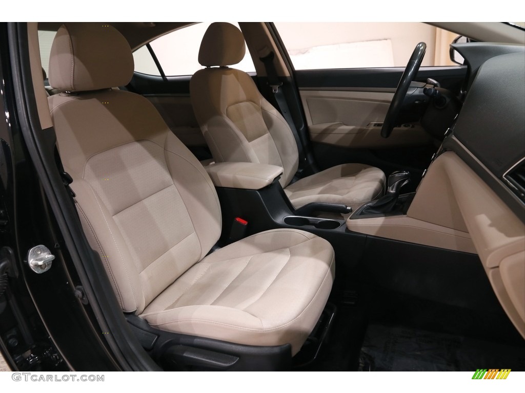 2017 Elantra Value Edition - Black / Beige photo #14